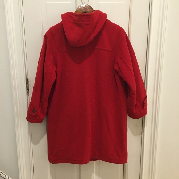 Vintage L.L.Bean FREEPORT MAINE Duffel Coat Toggle Jacket MADE IN USA - Picture 2 of 5